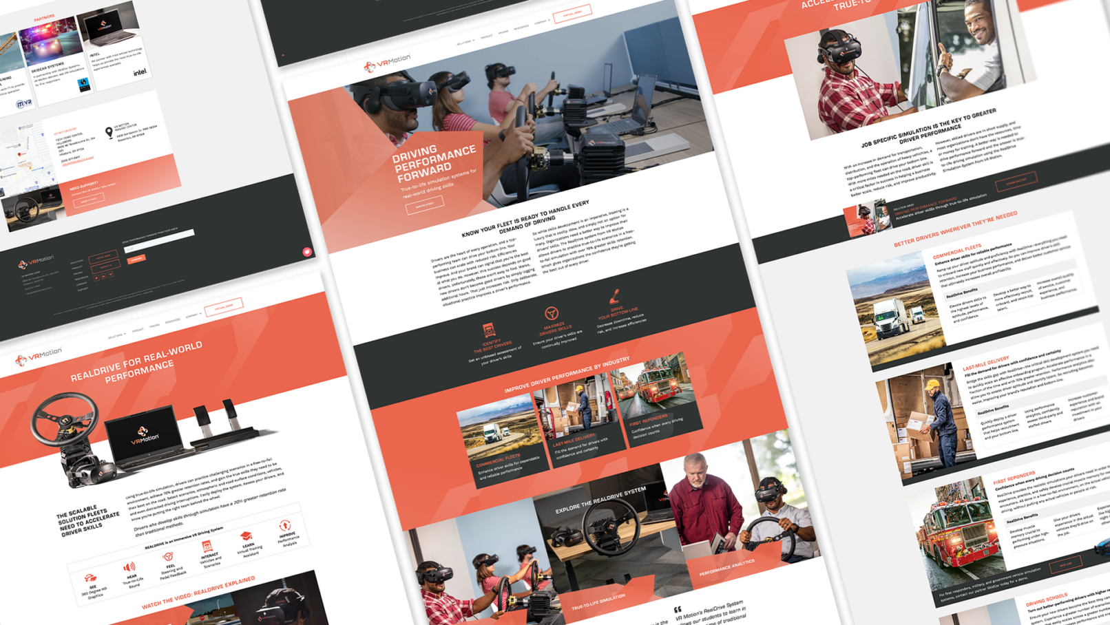 VRmotion website pages VRmotion website pages